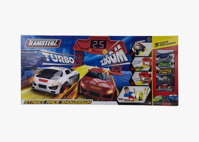 Teamsterz Street Race 5 Cars(Multicolor)