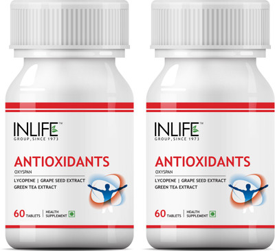 Inlife Antioxidants, 60 Tablets with Lycopene, Immune Booster Supplement (2 Pack)(120 No)
Inlife Antioxidants, 60 Tablets with Lycopene, Immune Booster Supplement (2 Pack)(120 No)