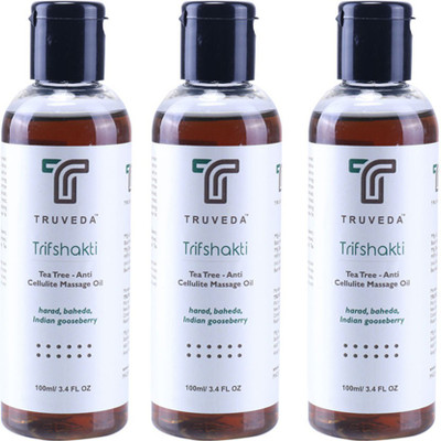 Truveda Ayurvedic Anti Cellulite Slimming Oil (Tea Tree) - Pack of 3 - 300ml(300 ml)
Truveda Ayurvedic Anti Cellulite Slimming Oil (Tea Tree) - Pack of 3 - 300ml(300 ml)