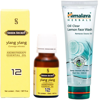 SHEER SECRET CEDARWOOD ESSENTIAL OIL 15 ML and HIMALAYA OIL CLEAR LEMON FACE WASH 100 ML(Set of 2)
SHEER SECRET CEDARWOOD ESSENTIAL OIL 15 ML and HIMALAYA OIL CLEAR LEMON FACE WASH 100 ML(Set of 2)
