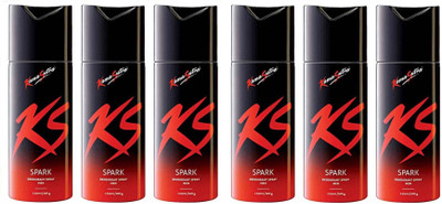 KamaSutra Spark Deo | 40 ml Pack of SIX (Travel Mate) Deodorant Spray - For Men & Women(240 ml, Pack of 6)
KamaSutra Spark Deo | 40 ml Pack of SIX (Travel Mate) Deodorant Spray - For Men & Women(240 ml, Pack of 6)