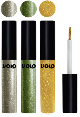 Volo WATERPROOF GLITTER EYE LINER 15 ml(Light Copper, Olive Green, Light Golden)
Volo WATERPROOF GLITTER EYE LINER 15 ml(Light Copper, Olive Green, Light Golden)