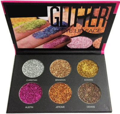 Beautyhub glitter eyes shadoe multicolor 21.6 g(multicolor)