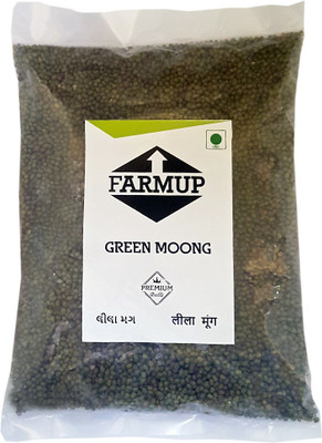 FARMUP Polished Green Moong Dal (Whole)(1 kg)