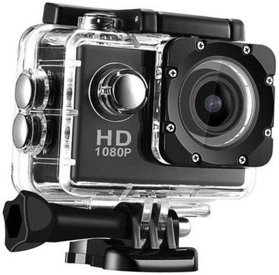 Lizzie Sports HD Action Camera Video Camera with Waterproof Camera Case Sports and Action Camera(Black, 16 MP)
Lizzie Sports HD Action Camera Video Camera with Waterproof Camera Case Sports and Action Camera(Black, 16 MP)