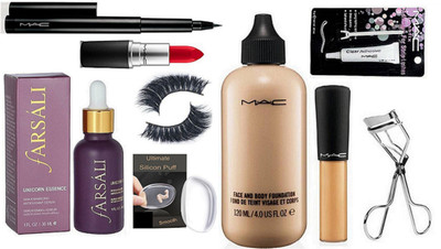 Ultimate Silicon Puff With Face And Body Foundation &Pen Eyeliner,Matte Finish Lipstick, Concealer, Essence Face Serum& Eyelashes & Eyelashes Curler,Eyelashes Glue(Set of 9)
Ultimate Silicon Puff With Face And Body Foundation &Pen Eyeliner,Matte Finish Lipstick, Concealer, Essence Face Serum& Eyelashes & Eyelashes Curler,Eyelashes Glue(Set of 9)
