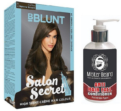 MISTER BEARD ANTI HAIR FALL CONDITIONER WITH BBLUNT NATURAL BROWN (4.31) HAIR COLOUR(Set of 2)
MISTER BEARD ANTI HAIR FALL CONDITIONER WITH BBLUNT NATURAL BROWN (4.31) HAIR COLOUR(Set of 2)