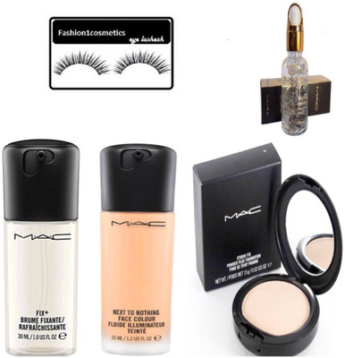 FASHION1COSMETICS Combo kit of mac smoothing perfecting primer,fix brume,foundation,compact with eyelashes (Set of 5)(Set of 5)
FASHION1COSMETICS Combo kit of mac smoothing perfecting primer,fix brume,foundation,compact with eyelashes (Set of 5)(Set of 5)
