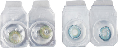 Optify 2 Pair Zero Power Monthly Color Contact Lens (Green-Aqua) Monthly Contact Lens(1, Green_Aqua, Pack of 2)
Optify 2 Pair Zero Power Monthly Color Contact Lens (Green-Aqua) Monthly Contact Lens(1, Green_Aqua, Pack of 2)