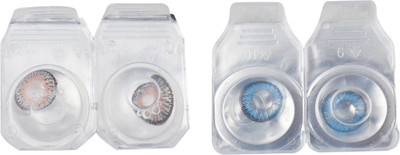 Optify 2 Pair Zero Power Monthly Color Contact Lens (Grey-Blue ) Monthly Contact Lens(1, Grey_Blue, Pack of 2)
Optify 2 Pair Zero Power Monthly Color Contact Lens (Grey-Blue ) Monthly Contact Lens(1, Grey_Blue, Pack of 2)