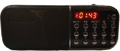 GLOWISH PORTABLE HI FI STEREO BASS DIGITAL AUDIO PLAYER WITH LONG RANGE FREQUENCY FM MP3 PLAYER TF CARD SUPPORT USB DRIVE AUDIO JACK FM Radio(Black)
GLOWISH PORTABLE HI FI STEREO BASS DIGITAL AUDIO PLAYER WITH LONG RANGE FREQUENCY FM MP3 PLAYER TF CARD SUPPORT USB DRIVE AUDIO JACK FM Radio(Black)