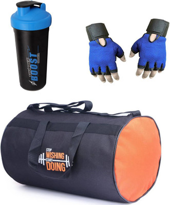 Vellora High Quality Gym Bag And Gym Glove With Thunder Boost Shaker Wrist Support Combo Gym & Fitness Kit
Vellora High Quality Gym Bag And Gym Glove With Thunder Boost Shaker Wrist Support Combo Gym & Fitness Kit