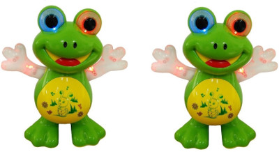 RIVOXX 2PC COMBO Dancing Frog Toy with LED Light Musical Sound for Baby Children Kids(Multicolor)
RIVOXX 2PC COMBO Dancing Frog Toy with LED Light Musical Sound for Baby Children Kids(Multicolor)