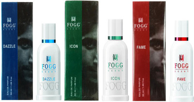 Fogg 1 FAME PERFUME 50ML + 1 DAZZLE PERFUME 50ML + 1 ICON PERFUME 50ML Eau de Parfum - 50 ml(For Men & Women)
Fogg 1 FAME PERFUME 50ML + 1 DAZZLE PERFUME 50ML + 1 ICON PERFUME 50ML Eau de Parfum - 50 ml(For Men & Women)