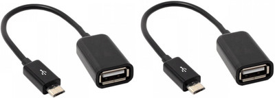 Teratech (Pack of 2) Micro USB OTG Adapter For Android Mobile Supported Card reader,Pen Drive, Mouse For Only Otg Supported Mobile USB Adapter(Black)
Teratech (Pack of 2) Micro USB OTG Adapter For Android Mobile Supported Card reader,Pen Drive, Mouse For Only Otg Supported Mobile USB Adapter(Black)