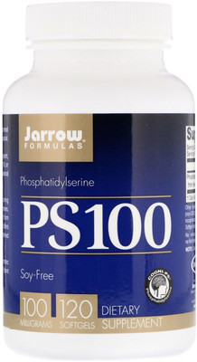 Jarrow Formulas PS 100 Phosphatidylserine 100 mg 120 Softgels(120 No)