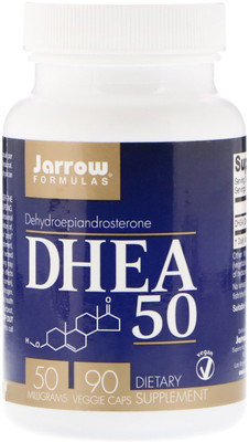 Jarrow Formulas DHEA 50 50 mg 90 Capsules(90 No)