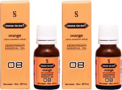 SHEER SECRET ORANGE ESSENTIAL OIL (15ML EACH)(30 ml)