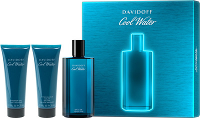 Davidoff COOL WATER Eau de Toilette Gift Set Combo Set(Set of 3)