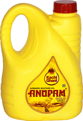 ANUPAM GOLD Mustard Oil (Kachi Ghani), 2 Ltr. Jar Mustard Oil Plastic Bottle(2 L)
ANUPAM GOLD Mustard Oil (Kachi Ghani), 2 Ltr. Jar Mustard Oil Plastic Bottle(2 L)