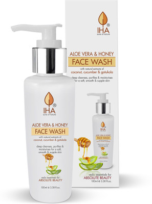 IHA Aloe Vera & Honey Face Wash(100 ml)