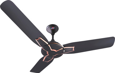 Kathy 1200mm High Speed Decorative 3 Blade Ceiling Fan(Dark Brown, Pack of 1)