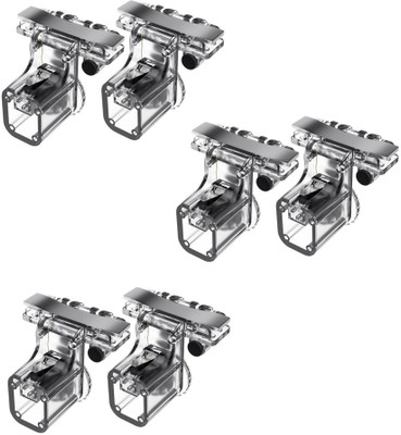 ReTrack SET OF 3PC S10 Game Controller - Quick button handle Sensitive Shoot and Aim Fire Buttons L1R1 Trigger Buttons for PUBG Gaming Accessory Kit(White, For Android, iOS)
ReTrack SET OF 3PC S10 Game Controller - Quick button handle Sensitive Shoot and Aim Fire Buttons L1R1 Trigger Buttons for PUBG Gaming Accessory Kit(White, For Android, iOS)