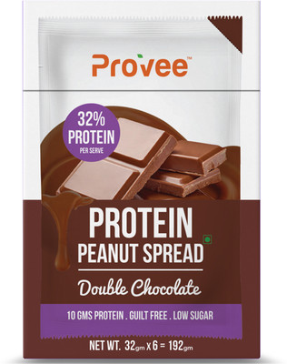 PROVEE Double Chocolate Protein Spread 100% Natural - 192 Grams X 3 10gm Protein per Serving 500 g(Pack of 3)
PROVEE Double Chocolate Protein Spread 100% Natural - 192 Grams X 3 10gm Protein per Serving 500 g(Pack of 3)
