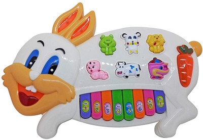 Alicia Musical Rabbit Piano With Flashing Light Toy Gift For Kids (Multicolor)(Multicolor)
Alicia Musical Rabbit Piano With Flashing Light Toy Gift For Kids (Multicolor)(Multicolor)