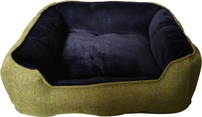 Hiputee Soft Reversible Jute-Velvet Rectangular Green-Black Dog/Cat Bed S Pet Bed(Green, Black)
Hiputee Soft Reversible Jute-Velvet Rectangular Green-Black Dog/Cat Bed S Pet Bed(Green, Black)