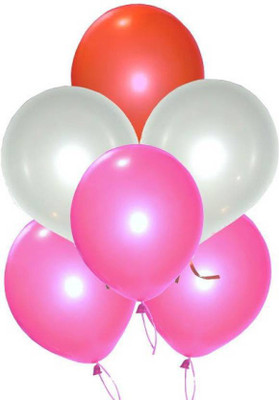 Riit Solid Metallic Balloons for Decoration Combo (Pink Red And White) Balloon(Pink, Red, White, Pack of 50)
Riit Solid Metallic Balloons for Decoration Combo (Pink Red And White) Balloon(Pink, Red, White, Pack of 50)