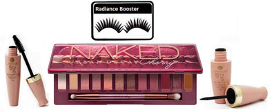 radiance booster Eyelashes & Cherry Eyeshadow Palette & Water Proof Eyeliner+Mascara(Set of 4)
radiance booster Eyelashes & Cherry Eyeshadow Palette & Water Proof Eyeliner+Mascara(Set of 4)