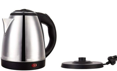 Mezire Hot Water Pot Portable Boiler Tea Coffee Warmer Heater Cordless Electric Kettle Electric Kettle(1.8 L, Silver)
Mezire Hot Water Pot Portable Boiler Tea Coffee Warmer Heater Cordless Electric Kettle Electric Kettle(1.8 L, Silver)