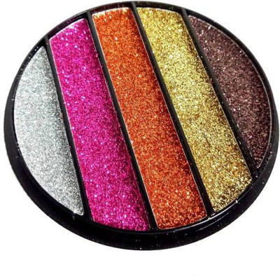 Blushia 5 Multi- Shades Ultra Shine Glitter Eye Shadow Pressed Powder 4.2 g(Multicolor)
Blushia 5 Multi- Shades Ultra Shine Glitter Eye Shadow Pressed Powder 4.2 g(Multicolor)
