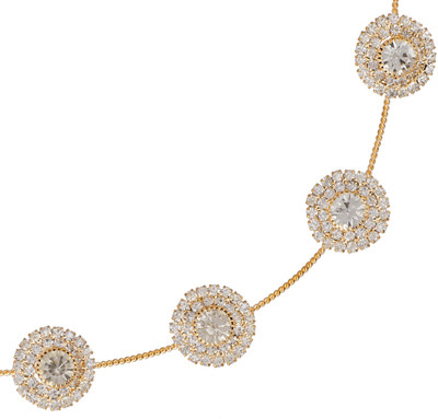 AccessHer Stone Studded wedding and Party Fancy Premium Quality Tiara With Bobby Pins Hair Accessory Set(Gold)
AccessHer Stone Studded wedding and Party Fancy Premium Quality Tiara With Bobby Pins Hair Accessory Set(Gold)
