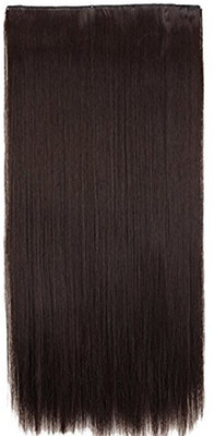KashQueen 100 Gms Synthetic Straight Fashion Extension Dark Brown (26Inchs) with Red Rose Clip Hair Extension
KashQueen 100 Gms Synthetic Straight Fashion Extension Dark Brown (26Inchs) with Red Rose Clip Hair Extension