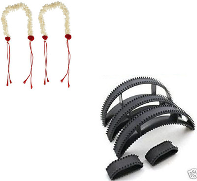 S R Enterprises Hair Accessories For Bun juda Decoration, Hair gajra, veni For Women Wedding Bun white and banana bumpits puff(pack of 7pcs) 7 hair hold Hair Volumizer Hair Accessories For Bun juda Decoration, Hair gajra, veni For Women Wedding Bun white
S R Enterprises Hair Accessories For Bun juda Decoration, Hair gajra, veni For Women Wedding Bun white and banana bumpits puff(pack of 7pcs) 7 hair hold Hair Volumizer Hair Accessories For Bun juda Decoration, Hair gajra, veni For Women Wedding Bun white