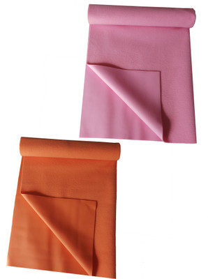Blue Horse Rubber Baby Bed Protecting Mat(Orange,Light Pink