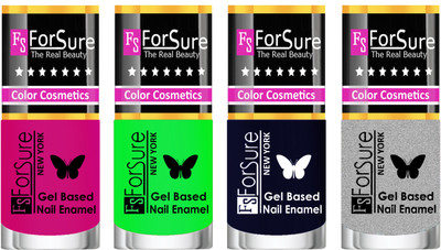 Forsure Fast Dry and Chip Resistant Nail Polish Purple, Green, Blue,Sliver(Pack of 4)
Forsure Fast Dry and Chip Resistant Nail Polish Purple, Green, Blue,Sliver(Pack of 4)