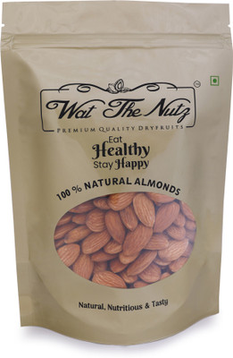 Wat The Nutz Premium Quality Dryfruits Almonds(800 g, Pouch)