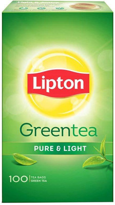 Lipton Pure and Light Green Tea Bags(200 Bags, Box)