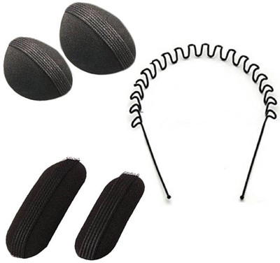 S R Enterprises hair puu maker base ,hair head bands,and stylish tic tak (pack of 5pcs) Bun Stick(Black)
S R Enterprises hair puu maker base ,hair head bands,and stylish tic tak (pack of 5pcs) Bun Stick(Black)