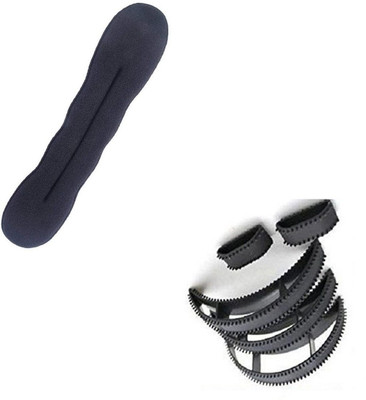S R Enterprises hair fsahion staffy juda twists and bumpits puff bun maker (pack of 6pcs) Hair Accessory Set(Black)
S R Enterprises hair fsahion staffy juda twists and bumpits puff bun maker (pack of 6pcs) Hair Accessory Set(Black)