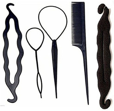 Iyaan Unique Hair Accessories Hair Tools Kit (Set Of 5 Tools) Hair Accessory Set(Black)
Iyaan Unique Hair Accessories Hair Tools Kit (Set Of 5 Tools) Hair Accessory Set(Black)