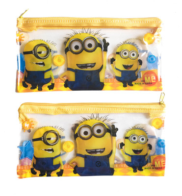 Feel Alive Minnions Minnions Art Plastic Pencil Boxes(Set of 2, Multicolor)
Feel Alive Minnions Minnions Art Plastic Pencil Boxes(Set of 2, Multicolor)