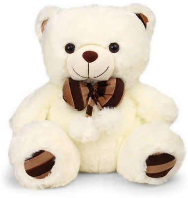 Fancy soft teddy bear Bow and Printed Paws 37cm cream color - 37 cm(Multicolor)
Fancy soft teddy bear Bow and Printed Paws 37cm cream color - 37 cm(Multicolor)