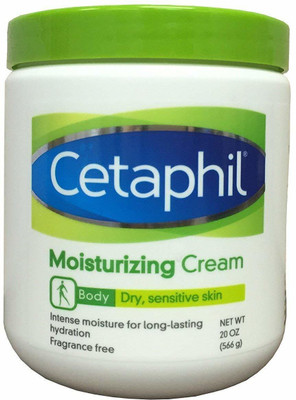 Cetaphil Moisturizing Cream For Dry Sensitive Skin Intense Moisture For Long-Lasting Hydration Fragrance Free (566 ml)(566 g)
Cetaphil Moisturizing Cream For Dry Sensitive Skin Intense Moisture For Long-Lasting Hydration Fragrance Free (566 ml)(566 g)