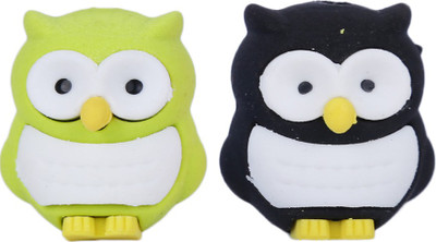 AutoVHPR Set of 2 Cute Green & Black Owl shaped Eraser for School Children Non-Toxic Eraser(Set of 2, Multicolor)
AutoVHPR Set of 2 Cute Green & Black Owl shaped Eraser for School Children Non-Toxic Eraser(Set of 2, Multicolor)