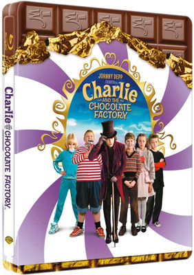Charlie and the Chocolate Factory: 10th Anniversary Edition (Steelbook)(Blu-ray English)
Charlie and the Chocolate Factory: 10th Anniversary Edition (Steelbook)(Blu-ray English)