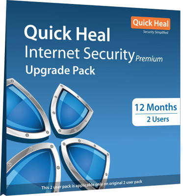 Quick Heal Internet Security 2 User 1 Year(CD/DVD)